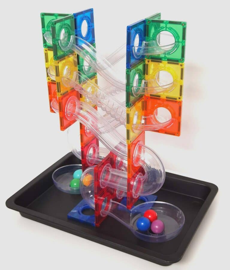 7 Creative Build Ideas using the CONNETIX Ball Run Pack
